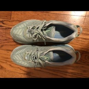 Hoka 1 x Outdoor Voices! Light Blue Sneakers